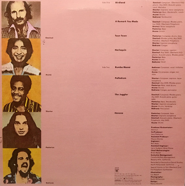 Weather Report – Heavy Weather LP vinyl record, image 2 of 9