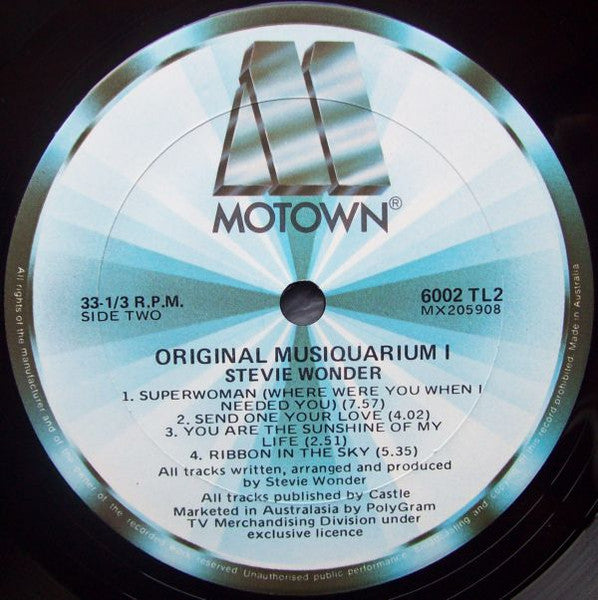 Stevie Wonder – Stevie Wonder's Original Musiquarium I (2xLP) LP vinyl record, image 6 of 9