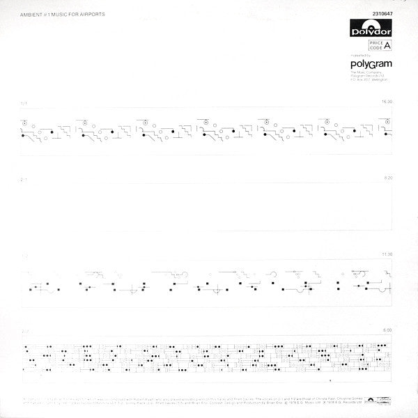 Brian Eno – Ambient 1 (Music For Airports) LP vinyl record, image 2 of 5