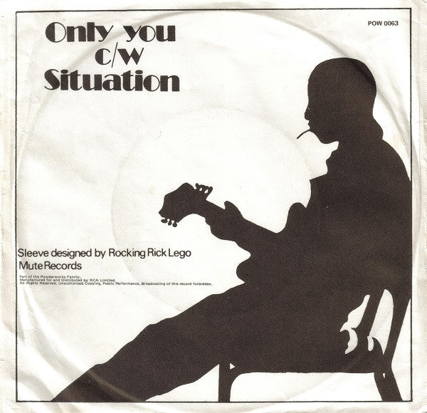 Yazoo – Only You / Situation 7" vinyl record, image 2 of 4