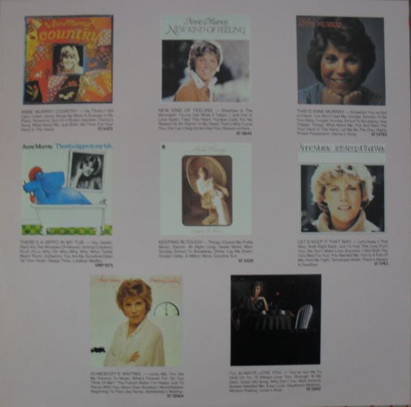 Anne Murray – Anne Murray's Greatest Hits LP vinyl record, image 5 of 5