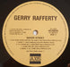 Gerry Rafferty – Baker Street LP vinyl record, image 4 of 4
