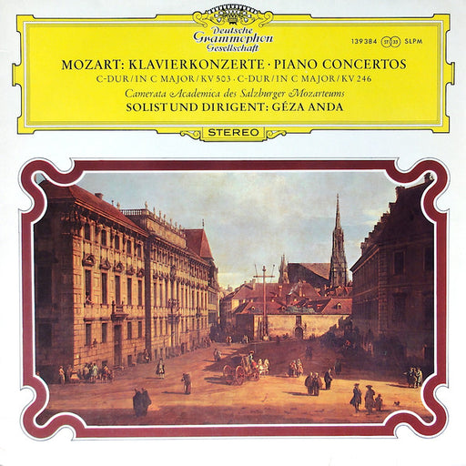 Wolfgang Amadeus Mozart, Camerata Academica Salzburg, Géza Anda – Klavierkonzerte = Piano Concertos -C-Dur / In C Major / KV 503 · C-Dur / In C Major / KV 246 LP vinyl record, image 1 of 5