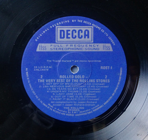 The Rolling Stones – Rolled Gold - The Very Best Of The Rolling Stones (2xLP) LP vinyl record, image 6 of 8