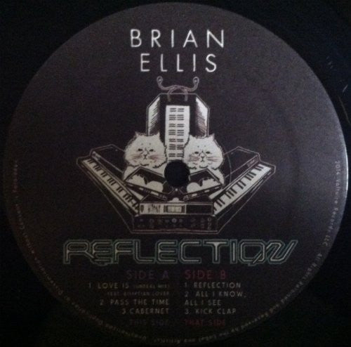 Brian Ellis – Reflection LP vinyl record, image 3 of 4