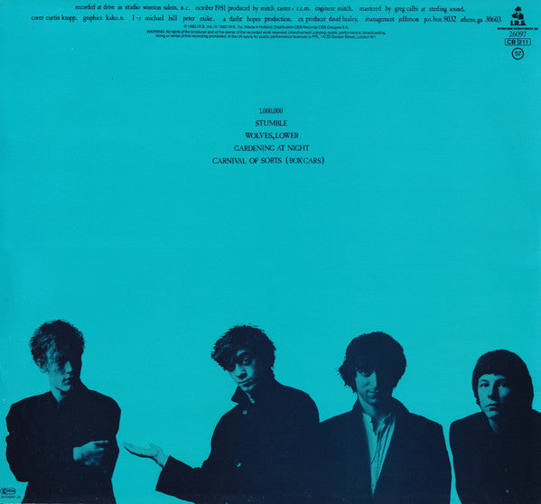 R.E.M. – Chronic Town 12" vinyl record, image 2 of 6