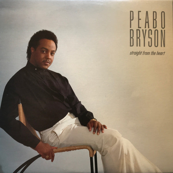 Peabo Bryson – Straight From The Heart LP vinyl record, image 1 of 6