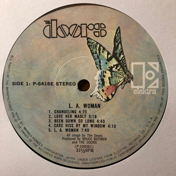 The Doors – L.A. Woman LP vinyl record, image 3 of 7