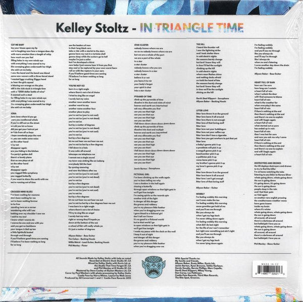 Kelley Stoltz – In Triangle Time LP vinyl record, image 2 of 8