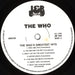 The Who – Their Greatest Hits LP vinyl record, image 4 of 4
