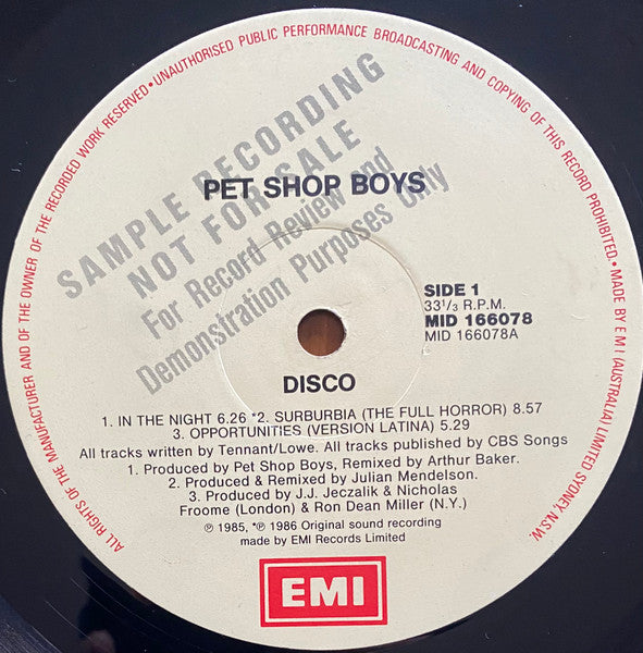 Pet Shop Boys – Disco LP vinyl record, image 6 of 7