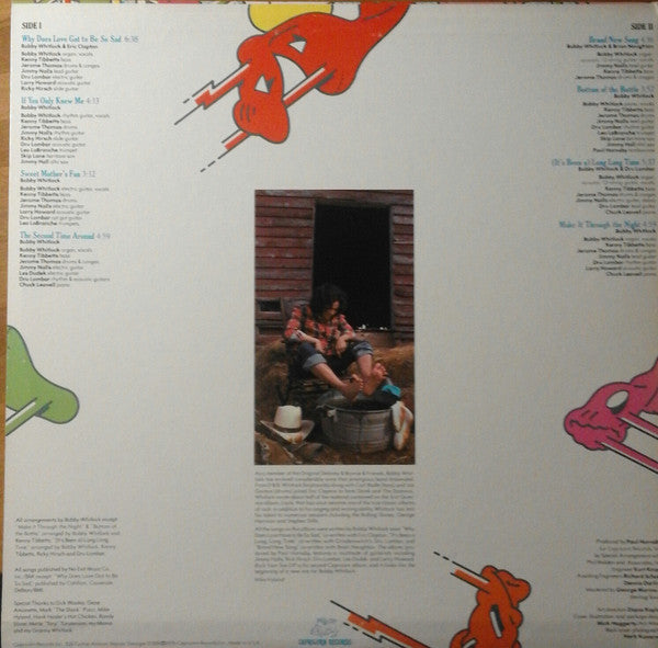 Bobby Whitlock – Rock Your Sox Off LP vinyl record, image 2 of 8