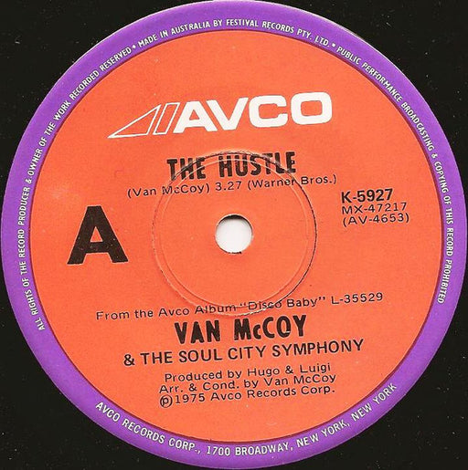 Van McCoy & The Soul City Symphony – The Hustle