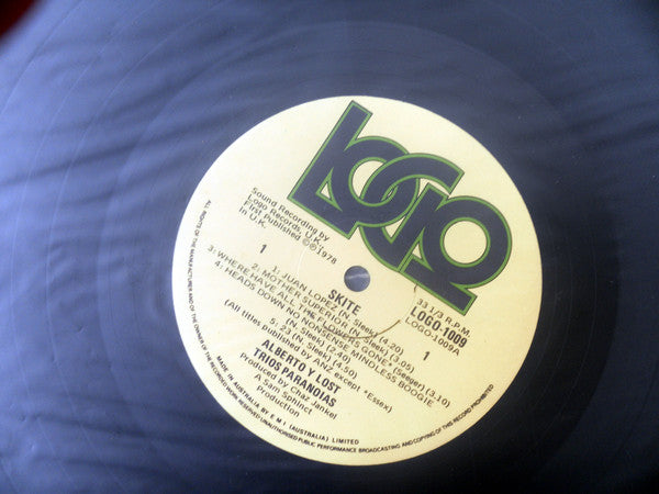 Alberto Y Lost Trios Paranoias – Skite LP vinyl record, image 3 of 3