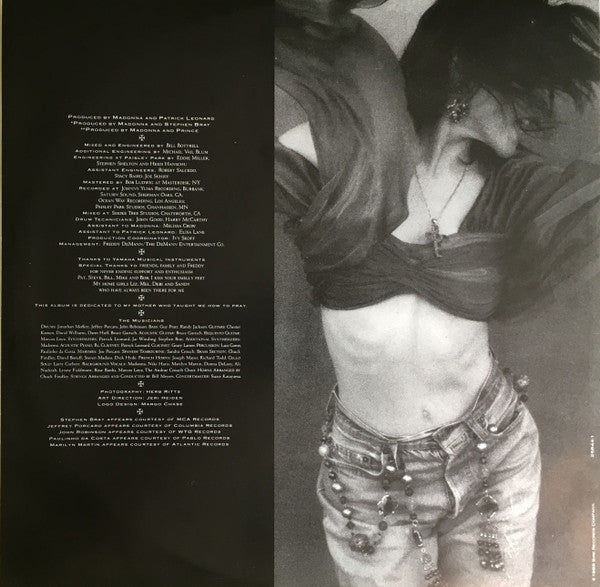 Madonna – Like A Prayer LP vinyl record, image 8 of 9