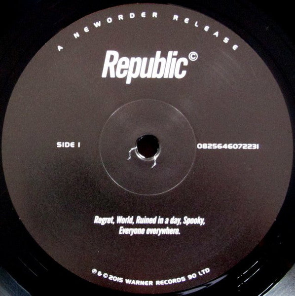New Order – Republic LP vinyl record, image 3 of 4