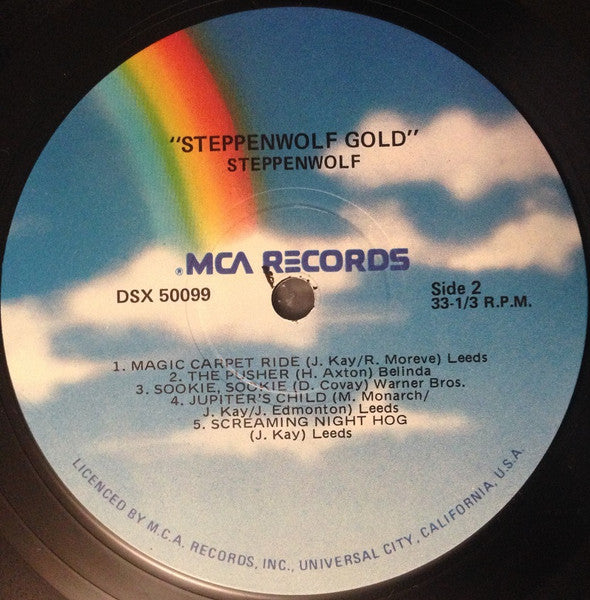 Steppenwolf – Gold (Their Great Hits) LP vinyl record, image 4 of 4