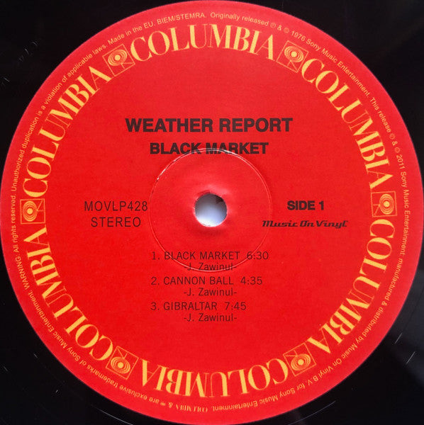Weather Report – Black Market LP vinyl record, image 3 of 8