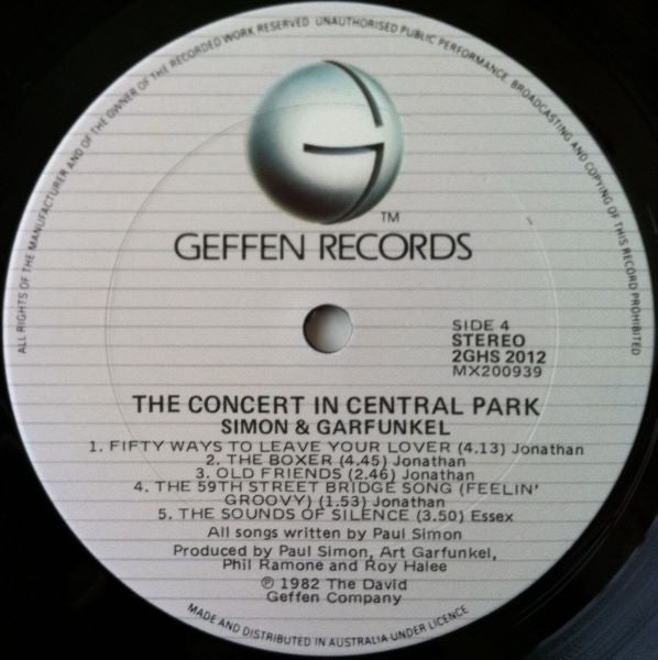 Simon & Garfunkel – The Concert In Central Park (2xLP) LP vinyl record, image 8 of 10