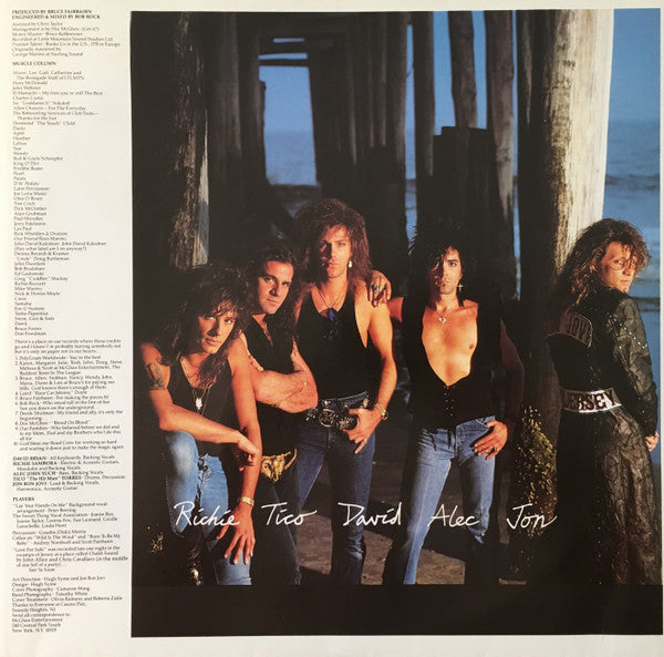 Bon Jovi – New Jersey LP vinyl record, image 6 of 8