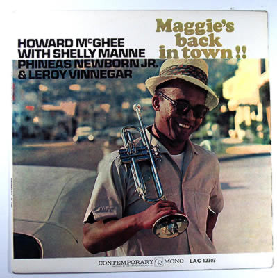 Howard McGhee – Maggie's Back In Town!! LP vinyl record, image 1 of 4