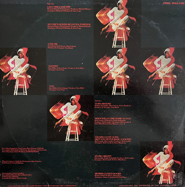 Diana Ross – Last Time I Saw Him LP vinyl record, image 2 of 4
