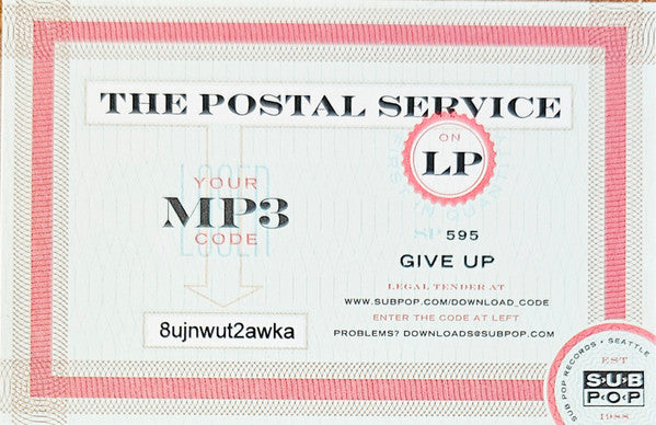 The Postal Service – Give Up LP vinyl record, image 8 of 8