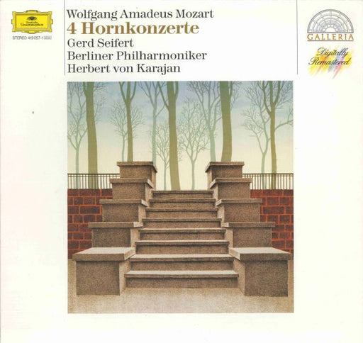 Wolfgang Amadeus Mozart – 4 Hornkonzerte - Konzerte Für Horn Und Orchester LP vinyl record, image 1 of 4