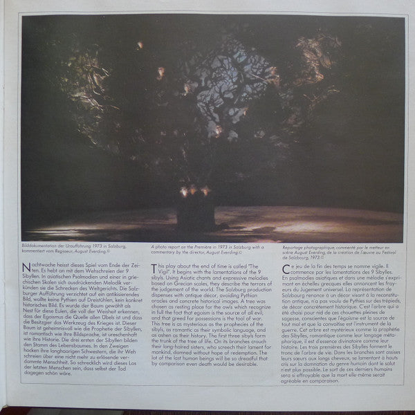 Carl Orff, Herbert von Karajan – De Temporum Fine Comoedia LP vinyl record, image 8 of 10