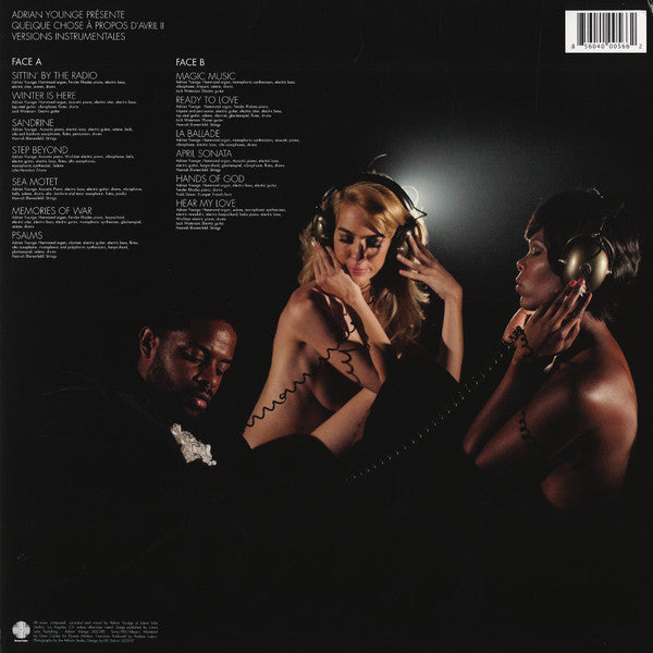 Adrian Younge – Quelque Chose À Propos D'Avril II (Versions Instrumentales) LP vinyl record, image 2 of 4