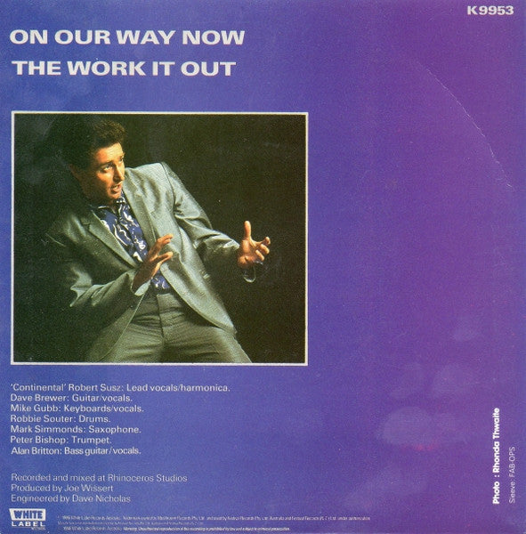 The Dynamic Hepnotics – On Our Way Now 7" vinyl record, image 2 of 4