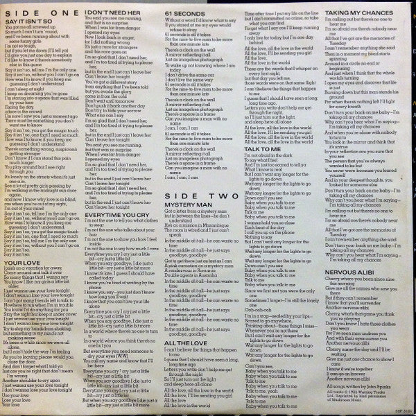 The Outfield – Play Deep LP vinyl record, image 4 of 6