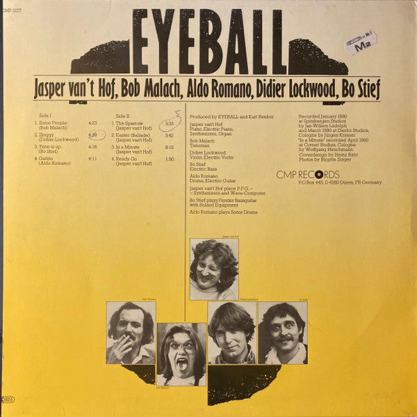 Eyeball – Eyeball LP vinyl record, image 2 of 5