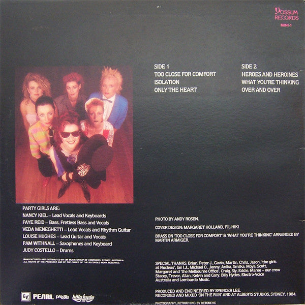 Party Girls – Party Girls 12" vinyl record, image 2 of 2