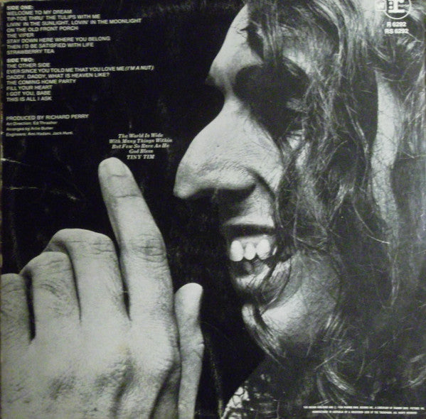 Tiny Tim – God Bless Tiny Tim LP vinyl record, image 2 of 4