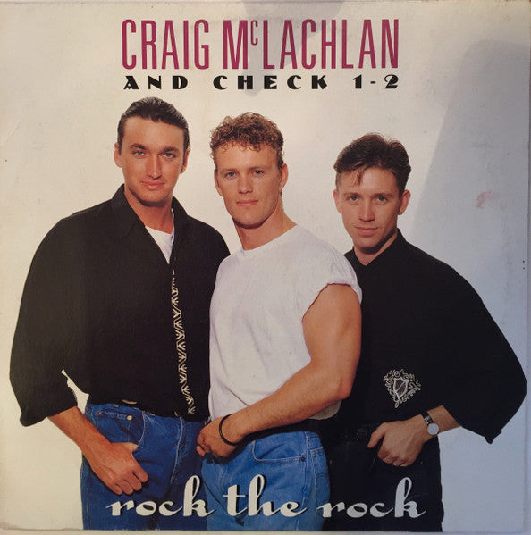Craig McLachlan & Check 1-2 – Rock The Rock 12" vinyl record, image 1 of 4