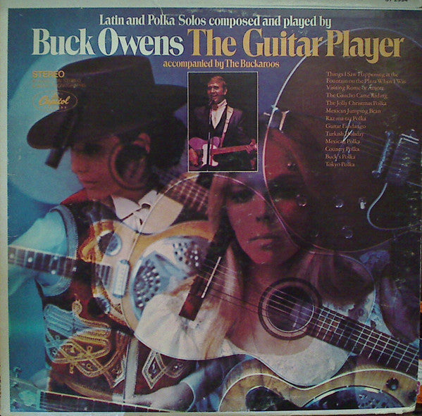 Buck Owens, The Buckaroos – The Guitar Player LP vinyl record, image 1 of 4