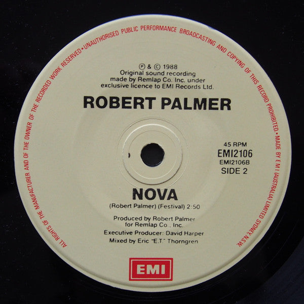 Robert Palmer – Simply Irresistible 7" vinyl record, image 2 of 2