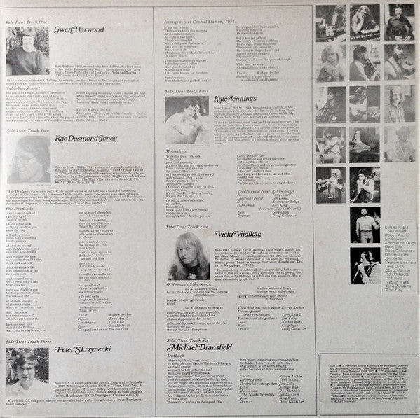 Robyn Archer – The Wild Girl In The Heart LP vinyl record, image 3 of 10