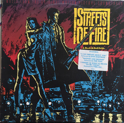 Various – Streets Of Fire (Music From The Original Motion Picture Soundtrack) LP vinyl record