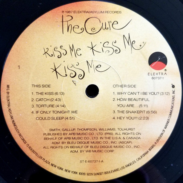 The Cure – Kiss Me Kiss Me Kiss Me (2xLP) LP vinyl record, image 3 of 10