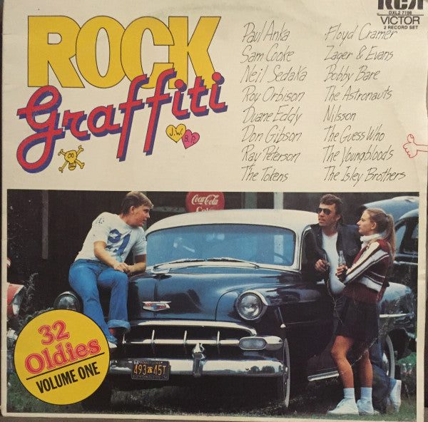 Various – Rock Graffiti 32 Oldies Volume One (2xLP) LP vinyl record, image 1 of 8