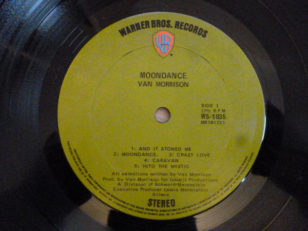 Van Morrison – Moondance LP vinyl record, image 3 of 4