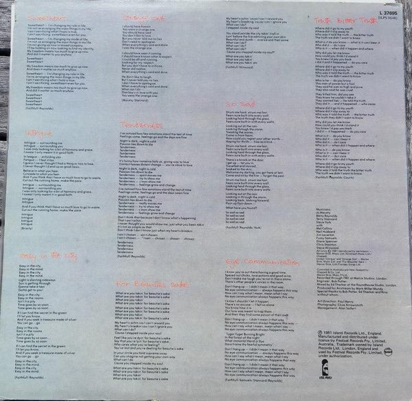 Marianne Faithfull – Dangerous Acquaintances LP vinyl record, image 3 of 5