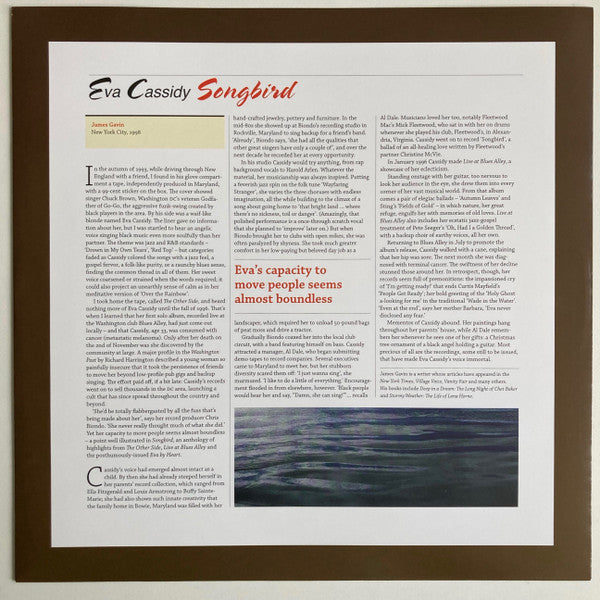 Eva Cassidy – Songbird LP vinyl record, image 3 of 6