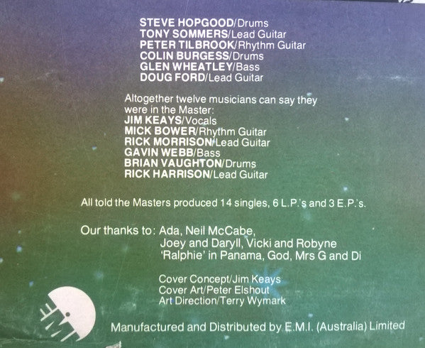 The Master's Apprentices – Now That It's Over LP vinyl record, image 7 of 7