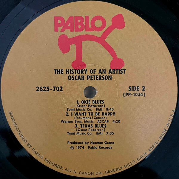 Oscar Peterson – The History Of An Artist (2xLP) LP vinyl record, image 6 of 8