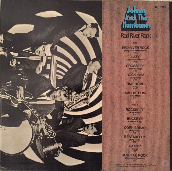 Johnny And The Hurricanes – Red River Rock LP vinyl record, image 2 of 4