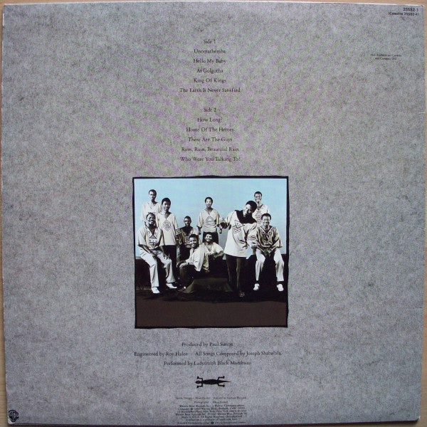 Ladysmith Black Mambazo – Shaka Zulu LP vinyl record, image 2 of 4