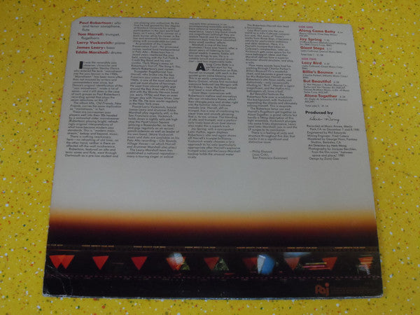 Paul Robertson – Old Friends, New Friends LP vinyl record, image 2 of 4